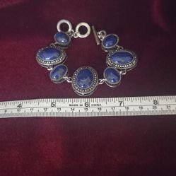 Lapis Lazuli Gemstone Bracelet 