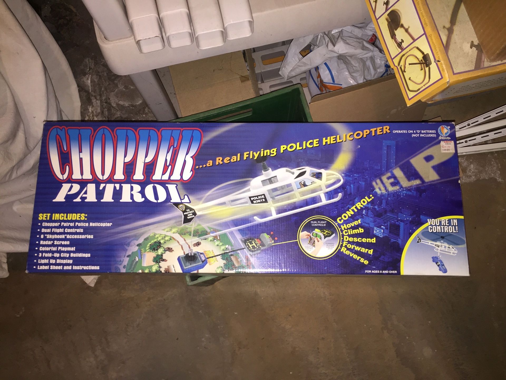 Chopper Patrol Collectible Toy Sealed Box