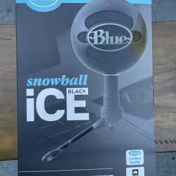 Logitech for Creators Blue Snowball iCE USB Microphone for Gaming, Streaming, Podcasting, Twitch, YouTube, Discord, Recording for PC and Mac, Plug & P