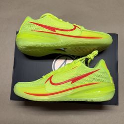 Nike Air Zoom GT Cut EP EYBL Volt Bright Crimson sz 8 basketball shoes NEW!
