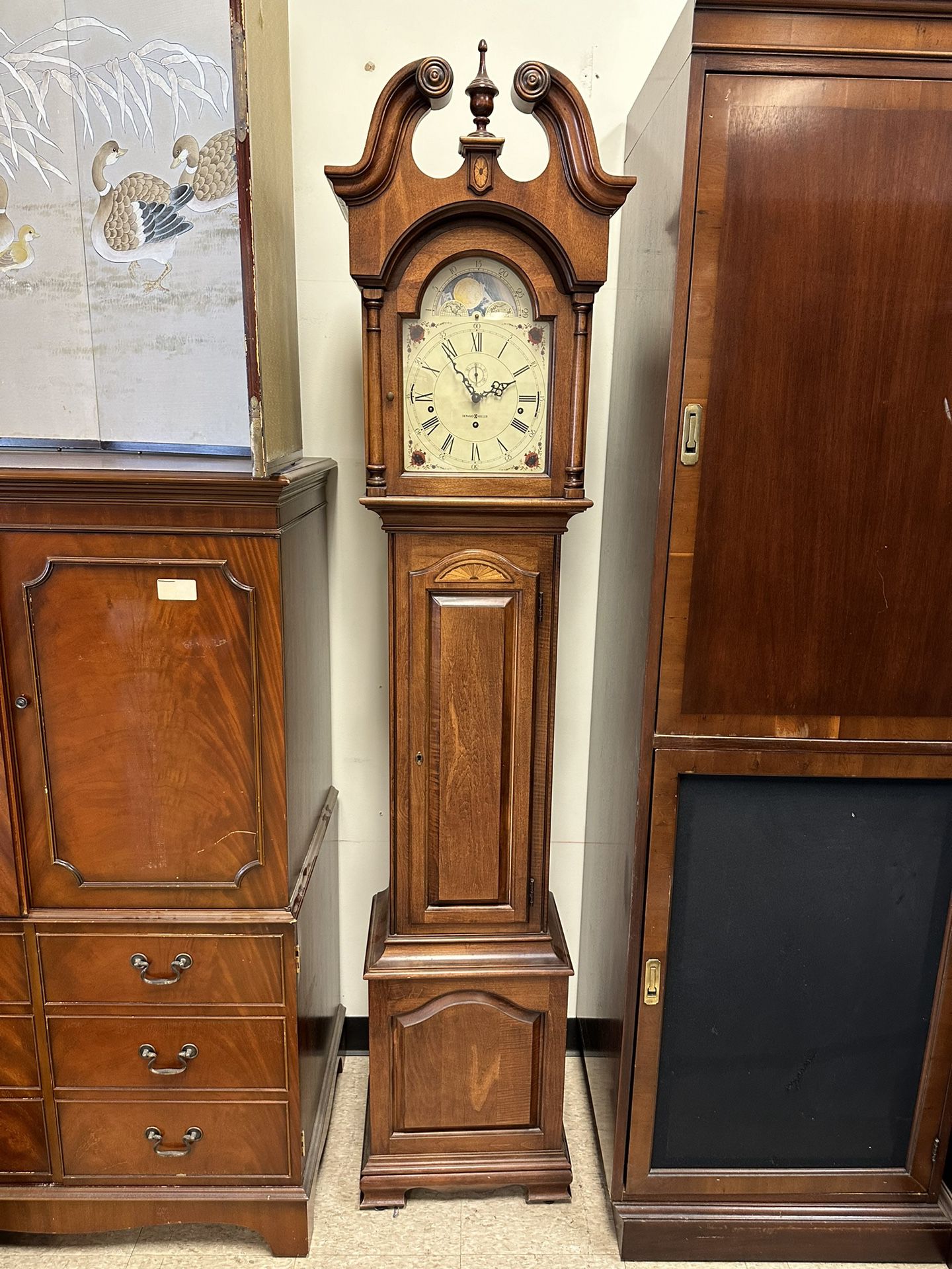 VTG Howard Miller Grandfather Clock