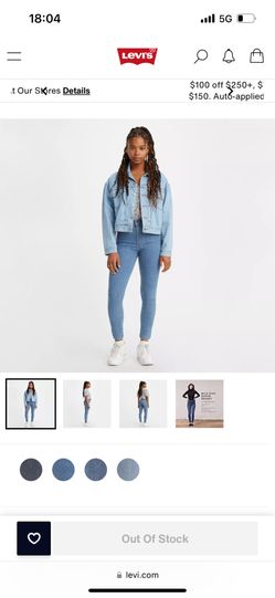 LEVI’S MILE HIGH SUPER SKINNY WOMEN'S JEANS W27 L30