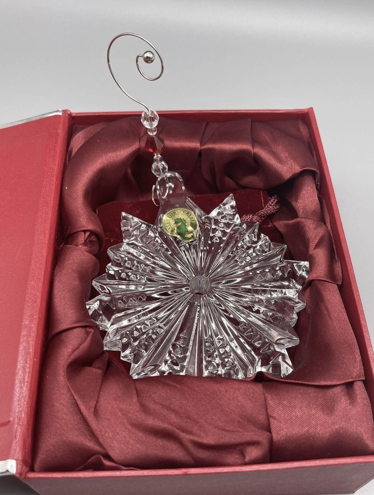 Waterford Snow Crystal With Enhancer Retail Price :$65