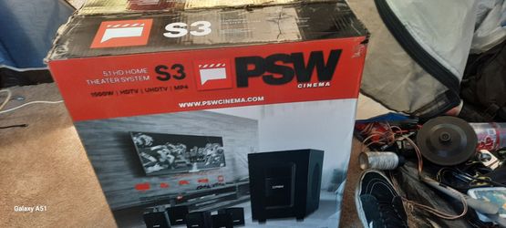 PSW 5.1 PRO.home Theater Speaker System. 