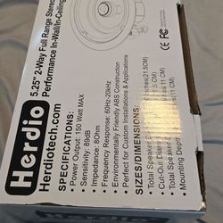 Herdio bluetooth ceiling speakers