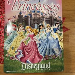 Walt Disney World Disney Princesses Only  Metal Sign