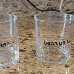 Because... Whiskey Glasses