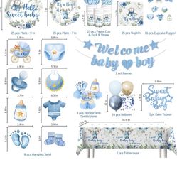 Free Boy Baby Shower Decorations 
