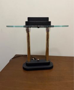 Robert Sonneman For George Kovacs desk bankers Lamp 1980's Working Rare