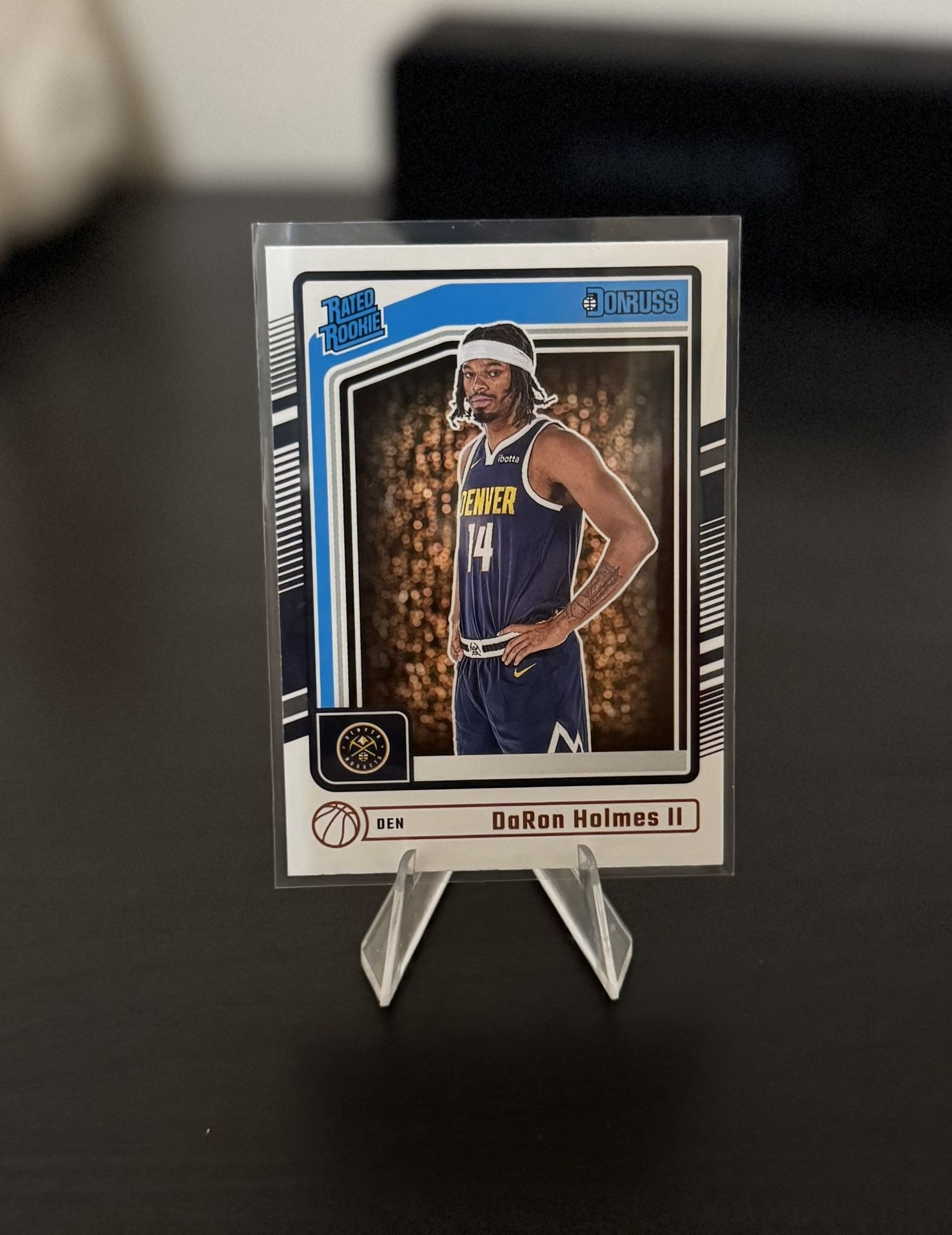 2024-25 Panini Donruss Rated Rookie Daron Holmes II Car No. 213