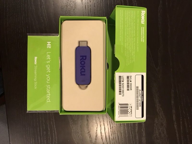 Roku Streaming Stick- never used