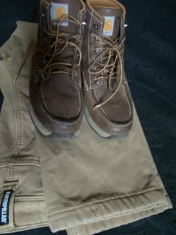 Carhartt and CAT pants