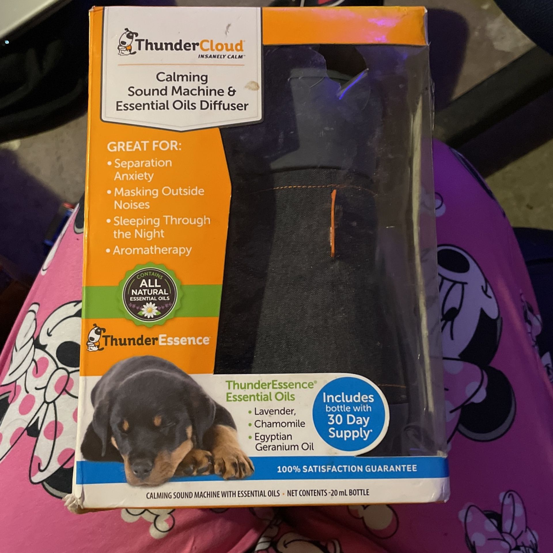 ThunderCloud Sound Machine and Essential Oils Diffuser