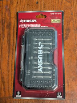 Husky
Ratcheting Screwdriver Set (40-Piece)