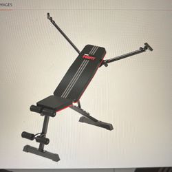NEW ADJUSTABLE WEIGHT BENCH. With Wings Strength Training Bench for Full Body Workout. Foldable Incline/Decline for Home Gym Workout Bench Press. 