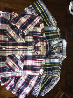 Boys bottom down shirts 18/20