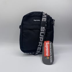 Black Supreme Shoulder Bag (SS18)