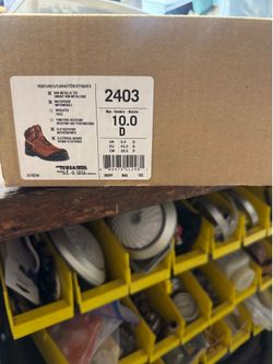 Red Wing work boots size 10 2403