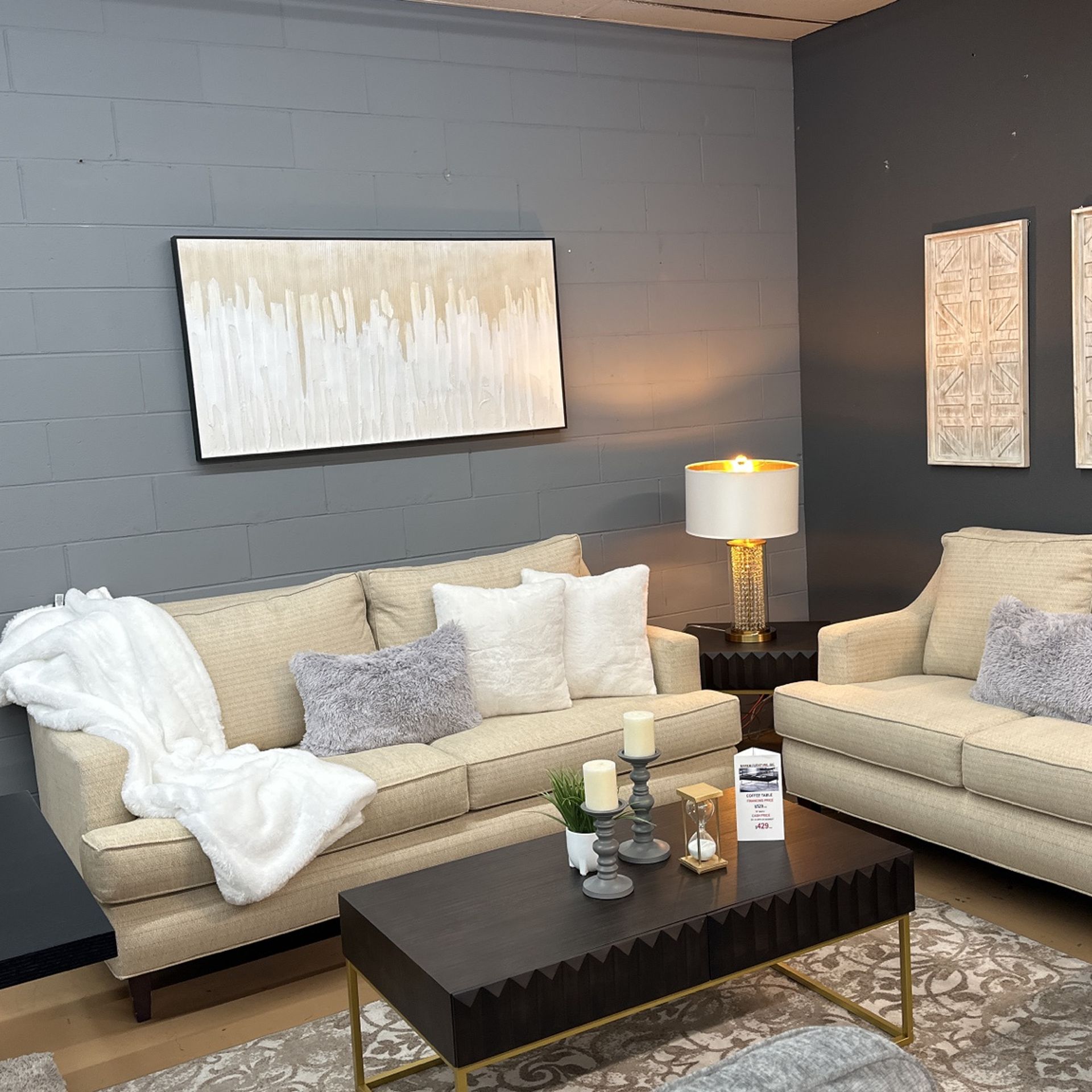 FINAL SALE Sofa And Loveseat!!