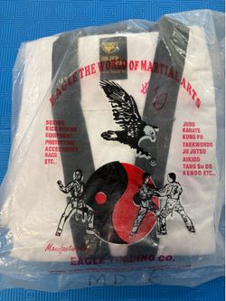 Eagle Trading Co. Black Belt Martial Arts Uniform — Black Belt — Size 2