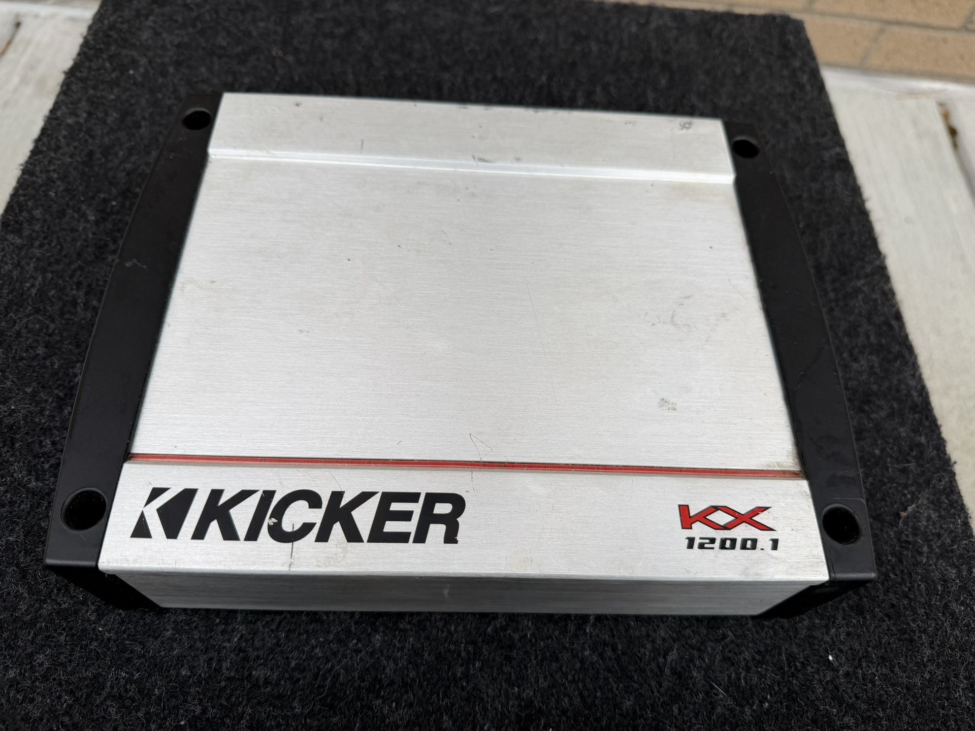 Kicker Kx1,200w monoblock amp