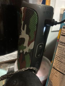 JBL Portable Bluetooth Speaker Camo