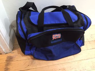 NCAA Final four Duffle Bag Blue and black