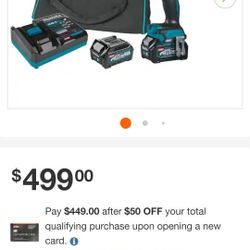 Makita Hammer Drill New 