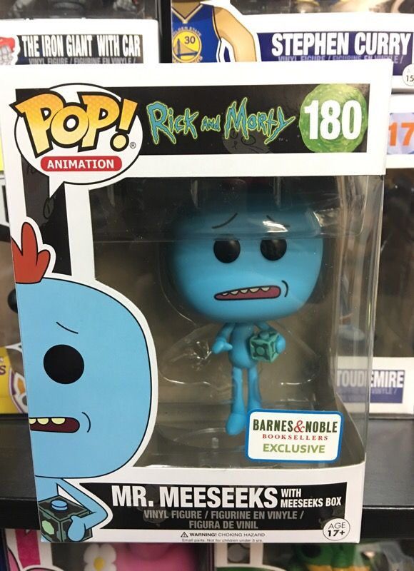 Rick And Morty Mr Meeseeke Barnes Noble Funko Pop For