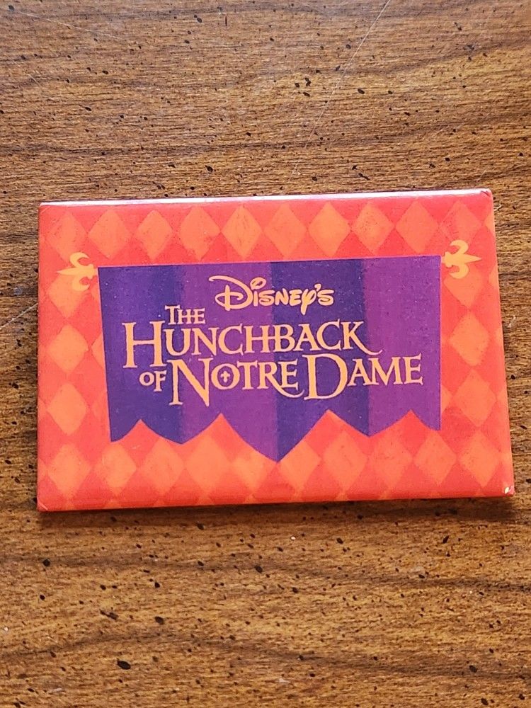 Vintage Disney Hunchback Of Notre Dame Pin