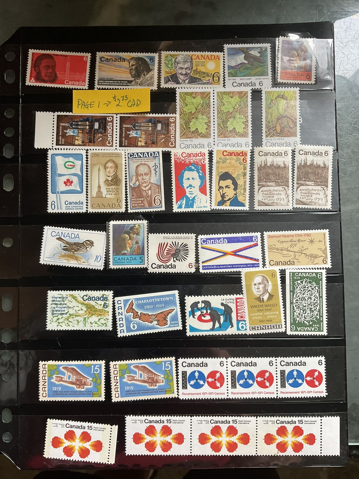 CANADIAN stamps