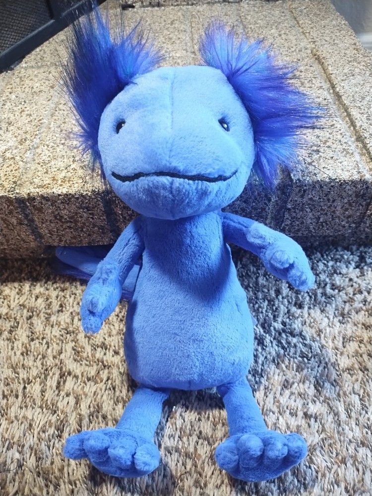 Jellycat Plush Andie Axolotl Blue 