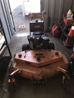 52 inch scag walk behind mower