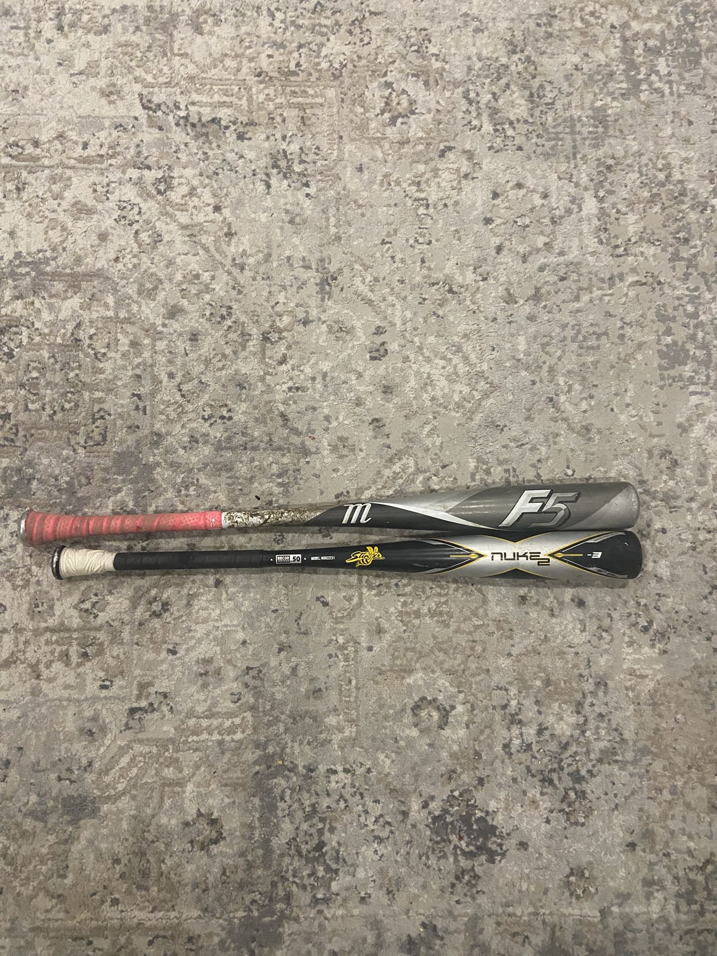 33 -3 Marucci F5/ 31 -3 Stinger Nuke 2