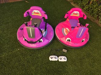 TOBBI TOYS..USED MAKE ME AN OFFER  FOR 2 ONE PURPLE AND ONE  PINK USED