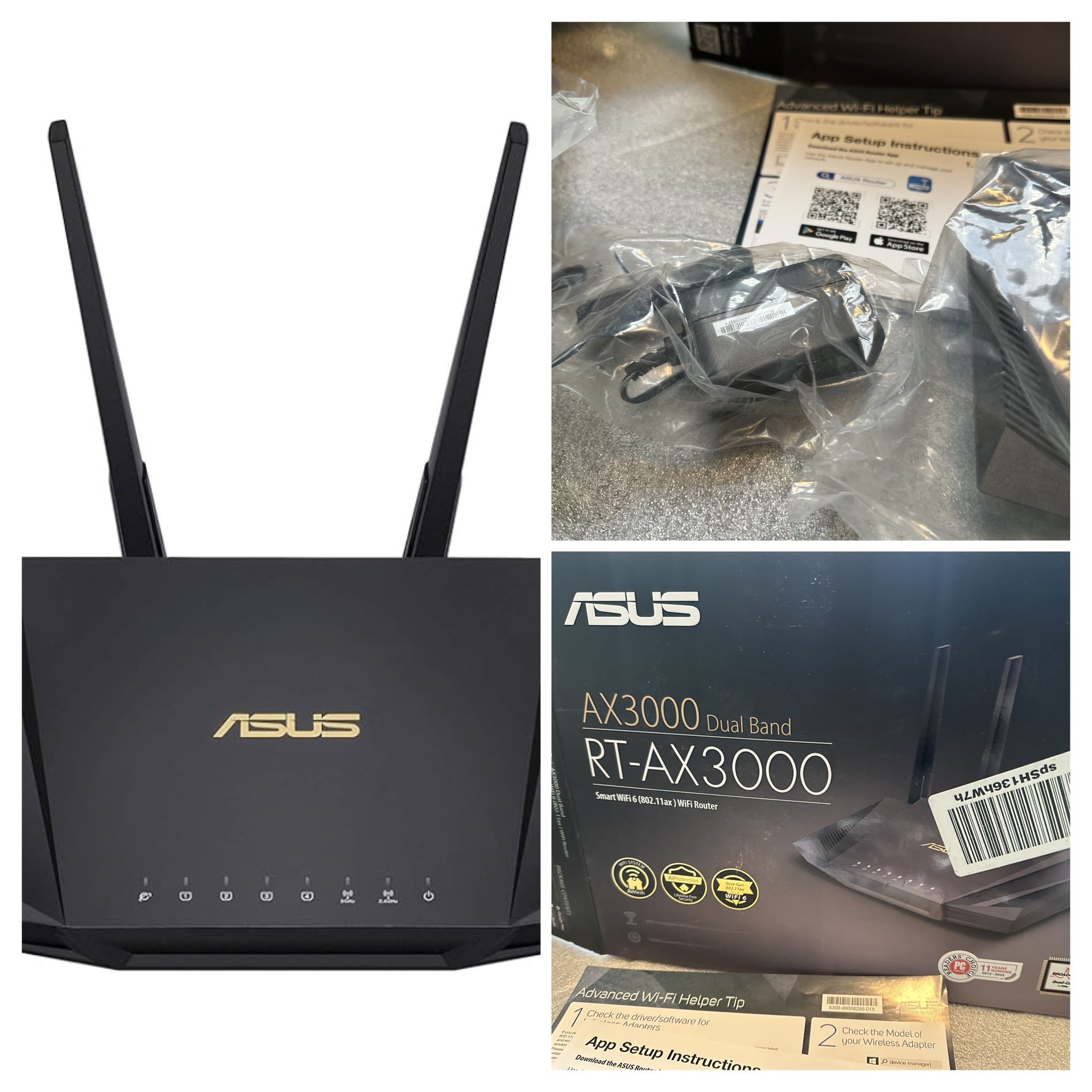 ASUS RT-AX3000 Ultra-Fast Dual Band