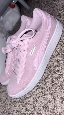 Pink Puma Sparkly Shoes  