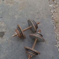 Dumbbells 2x40lbs