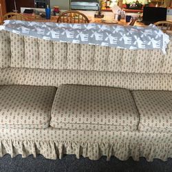 Vintage Pineapple Couch And Chair