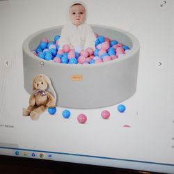 Srotio Foam Ball Pit For Toddler 