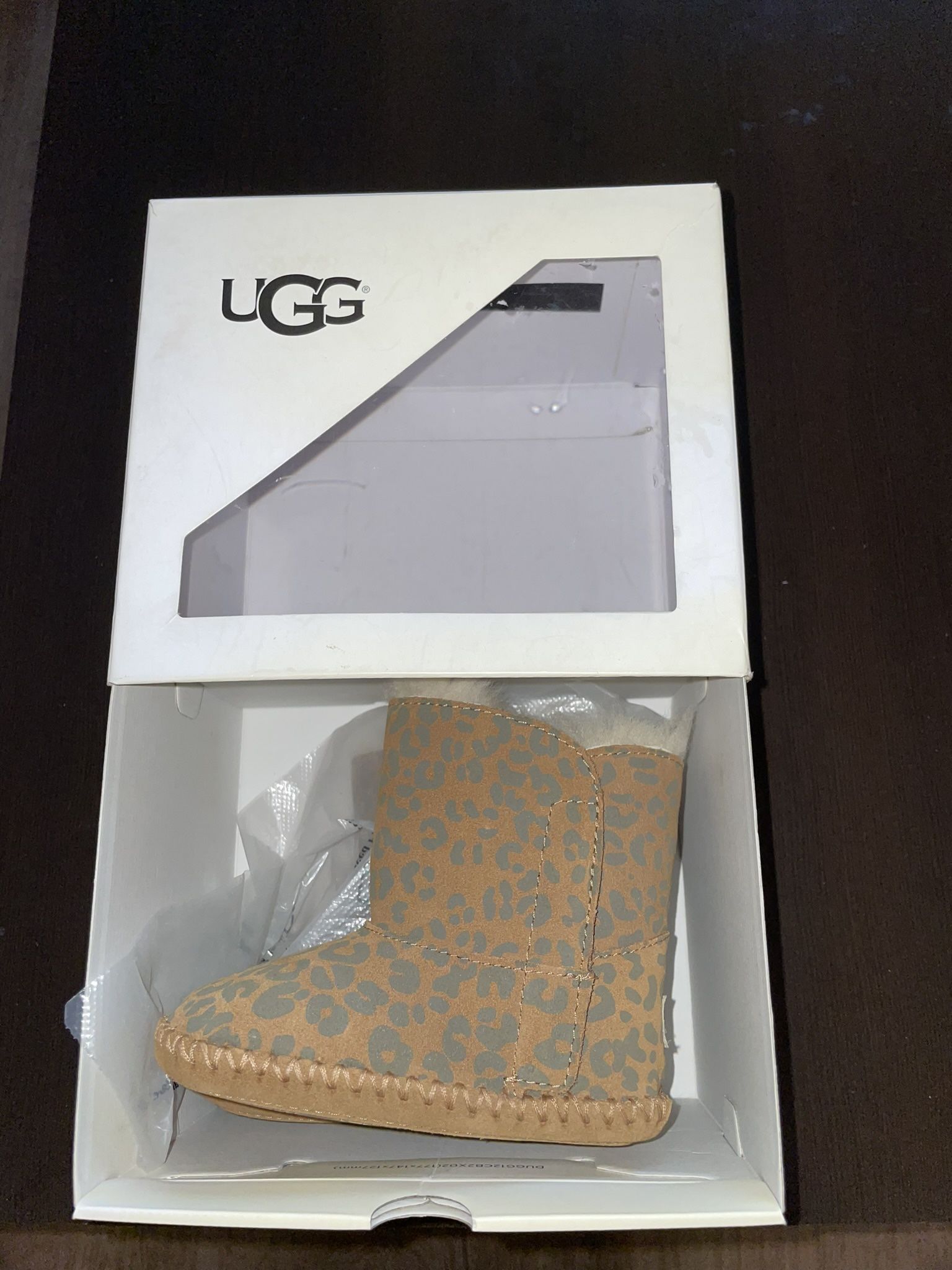 Leopard Ugg Boots, Size 4-5 Baby,