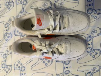 Nike Low-Top Sneakers White Orange