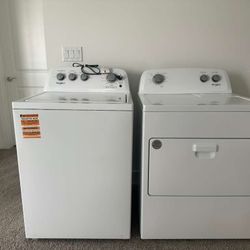 Whirlpool Washer & Dryer – Like New 