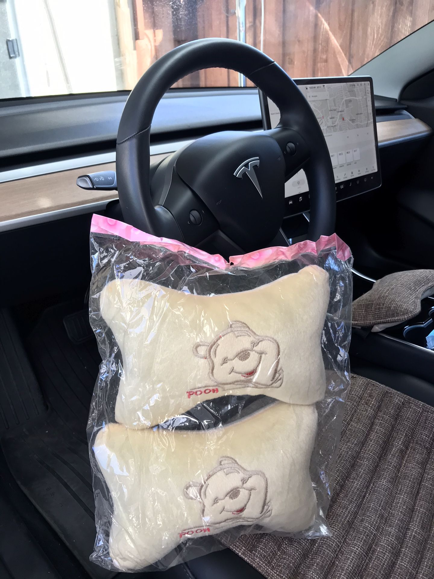 Car neck pillow, Qty:1 pair