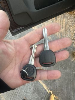 New Chevy Car And Truck Key 