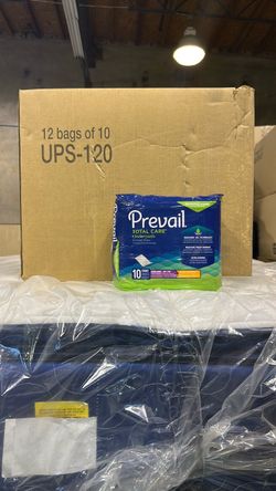 Prevail Total Care Underpads – Case of 120