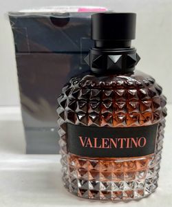 Born in Roma Coral Fantasy Valentino Uomo for Men Eau de Toilette 3.3 Fl. Oz./100 Ml. Tester Bottle