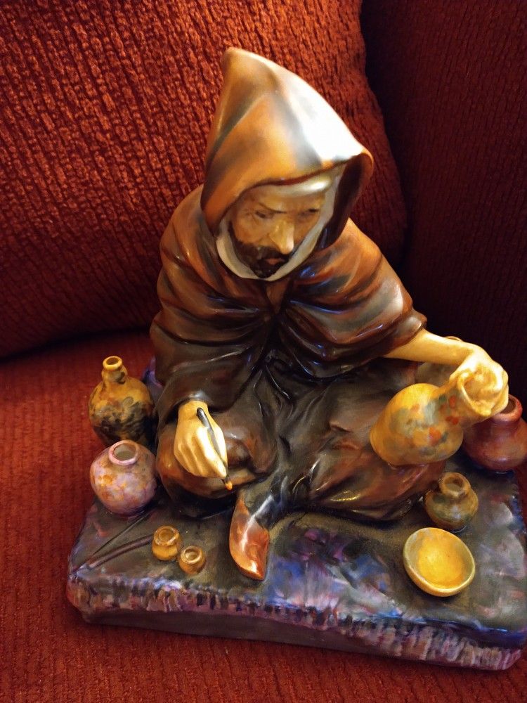1932 Rare Royal Doulton The Potter Figurine Sign