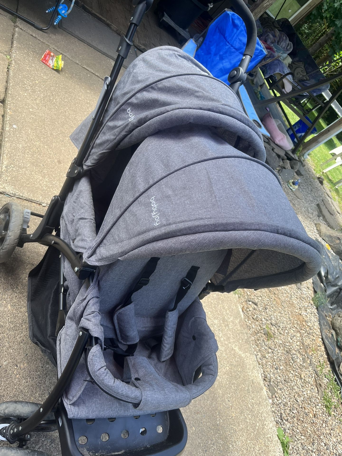 Babyjoy Double Stroller