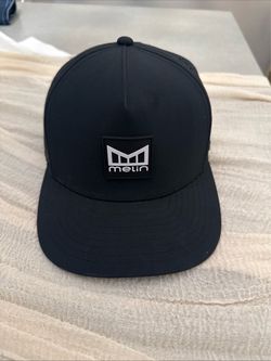 Melin Black Snapback Hat